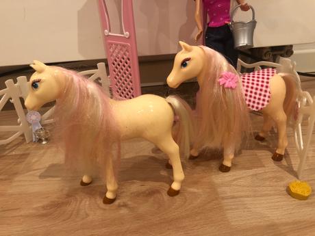 Staj s barbie, 2 kone a doplnky, 