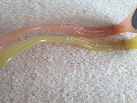 Dvoje dětské sluneční brýle, vel.2-4roky,