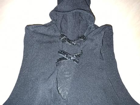 Černý sexy top xs, terranova,xs