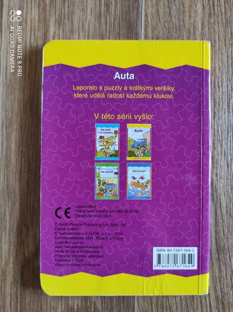 Puzzle kniha auta, 