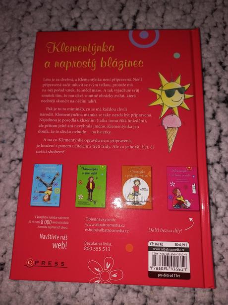 Kniha klementýnka a naprostý blázinec,