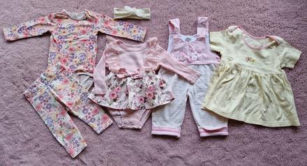 Set oblečení pro holčičku, vel. 74, 68–80