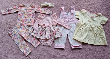 Set oblečení pro holčičku, vel. 74, 68–80