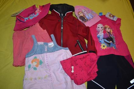 8x oblečení v.92,softshell.nové kalh.,bunda,next š, 86–98