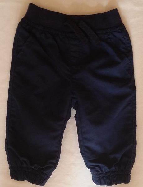 Jarní/podzimní plátěné kalhoty, vel.68, baby club, baby club,68