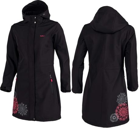 Softshellový kabát s kapucí vel. xl vzor mandala, xl