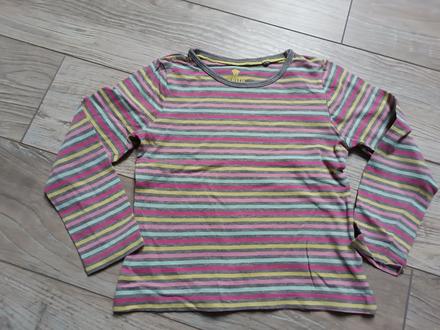 Pruhované tričko 110/116, lupilu,110