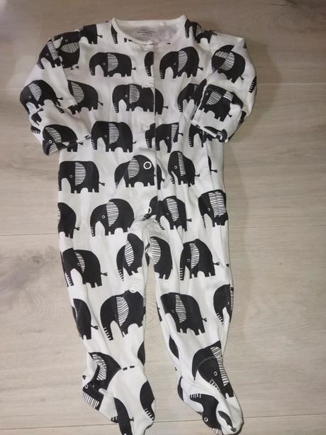 Bílý overal se slony 56 next, next,56