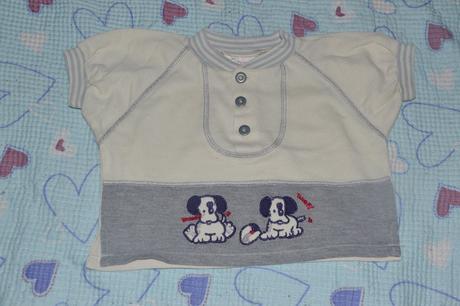 74 80 triko tričko s pejsky, 74