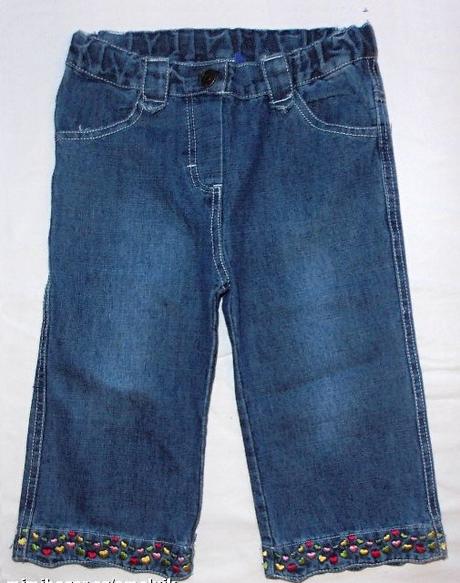 323.třičtvrtečí rifle se srdíčky 3 roky keds, 104