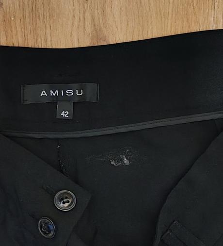 Černé kalhoty amisu 42, amisu,42