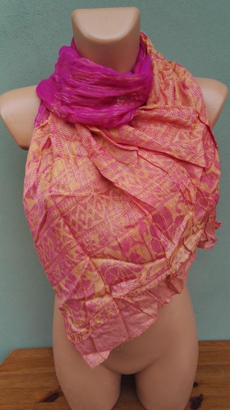 Pestrý šátek šála orientální styl,