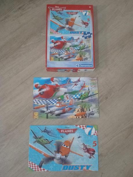 Puzzle letadla +5,