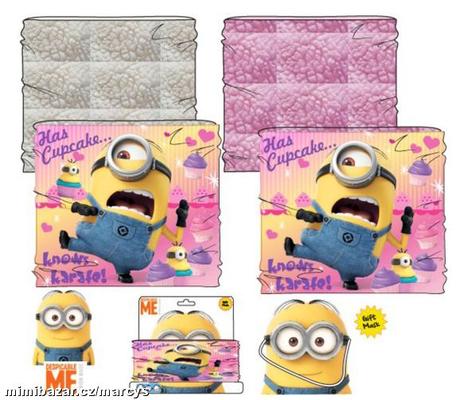 Dívčí nákrčník mimoňi, heboučký flís, 104 / 110 / 116 / 122 / 128