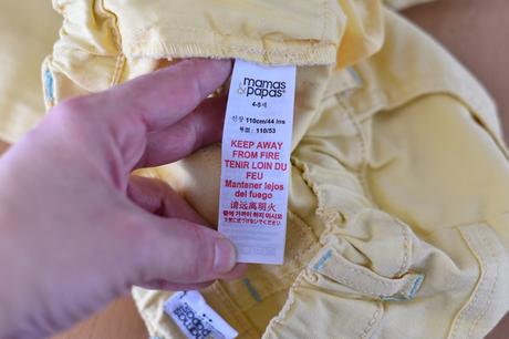 Džíny vel. 4 - 5 let, mamas & papas,110