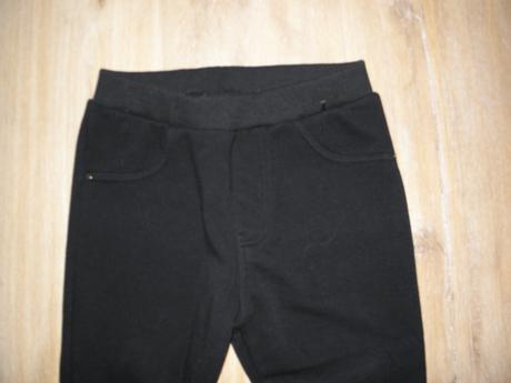 Dívčí černé termolegíny zn. kugo vel.158, kugo,158