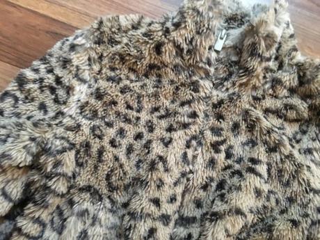 Leopardí bunda/kožíšek , vel 134/140, lindex, lindex,134