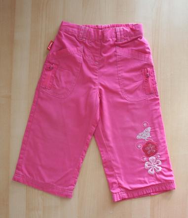 Tenké letní kalhoty, tenká podšívka, vel 18-24m, 86