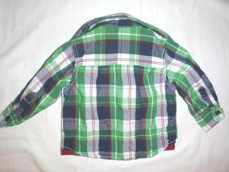 Luxusní košile -  tričko - dva v jednom, pumpkin patch,68