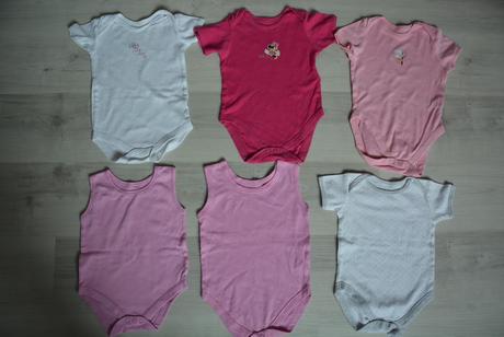 Mega balík mix holka 9-12m 29ks, 68–80