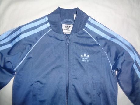 Nádherná šedomodrá sportovní bunda adidas, adidas,110