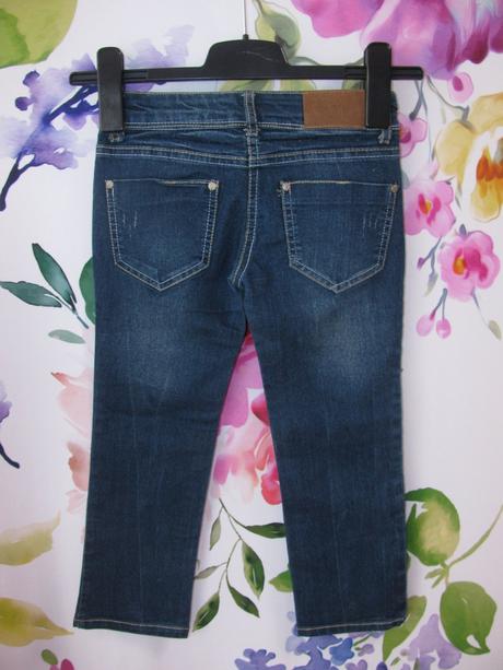 Elastické dívčí džíny, denim co,104