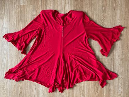 Dámská společenská tunika/halenka - new jersey, l