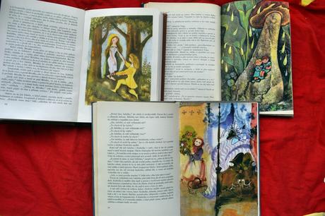 3x retro dětské knihy pohádek,