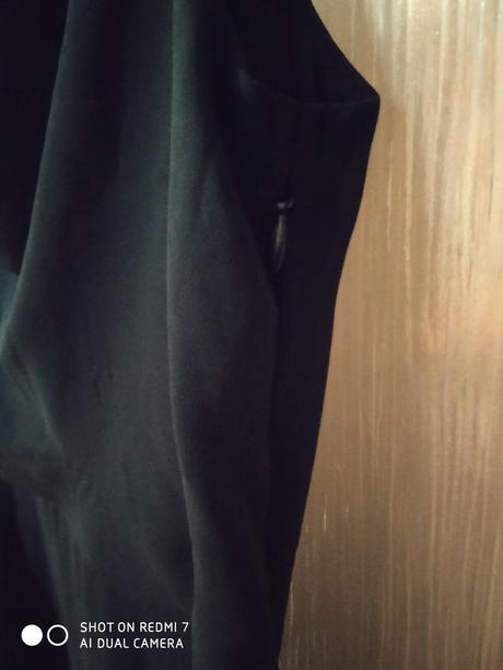 Šifonové šatičky - černé, 40