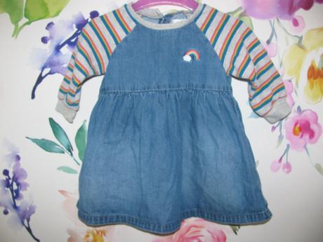 Dívčí šaty s tenké letní džínoviny next, next,74