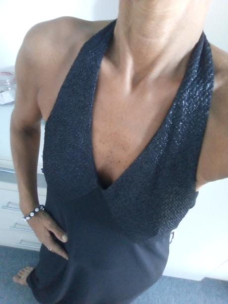 Maxi dlouhé šaty zn."piqro fashion" vel."44", 44