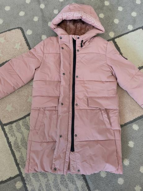Zimní dívčí kabátek, c&a,140