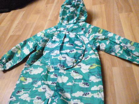 Šustáková kombinéza vel. 2-3 do batůžku, miniclub,98