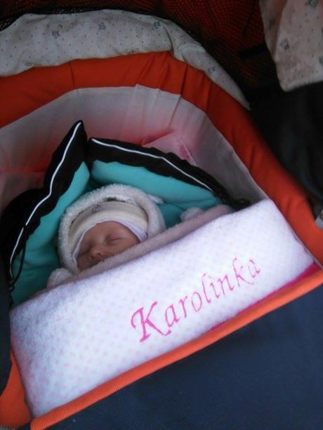 Deka s hello kitty a jménem miminka, 