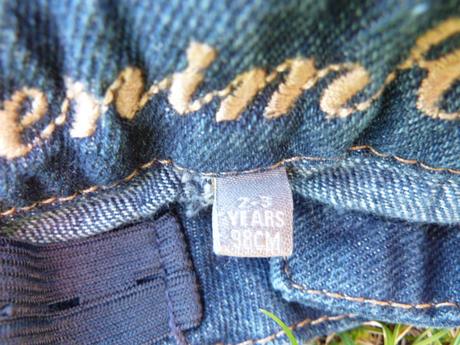 Džínové kraťasy & šortky denim 98/104, denim,98