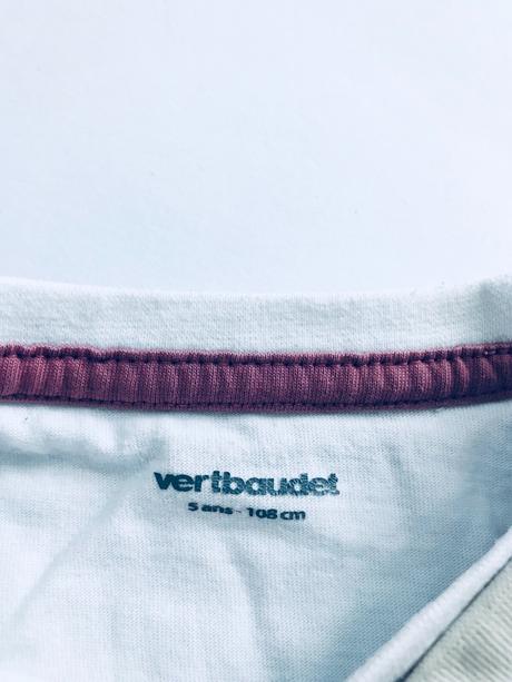 Triko béžové - v.4/5 let, vertbaudet,110