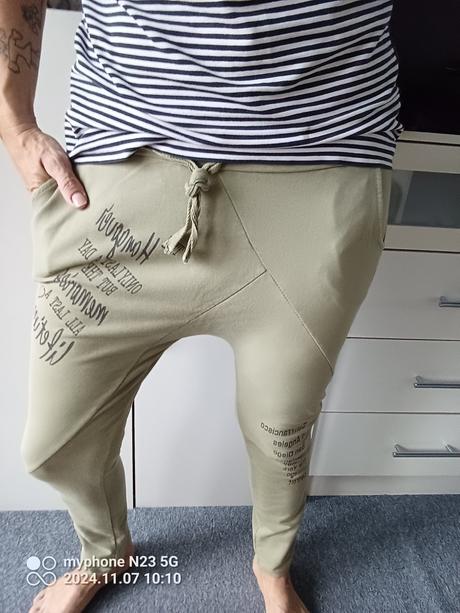 Harémky - nasrávačky khaki,