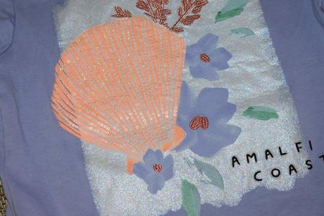 Triko nutmeg s lesklým motivem a flitry, 158, nutmeg,158