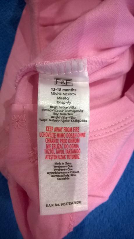 Letní overal faf, vel. 86 i déle, pěkný stav, f&f,86