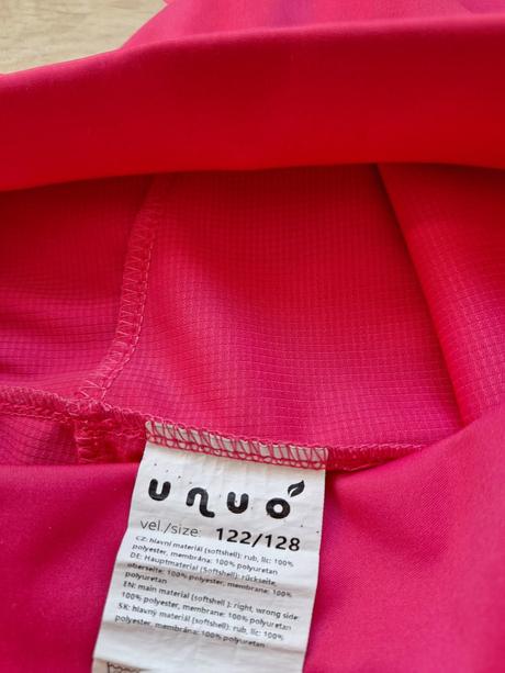 Softshelové kalhoty  unuo 122-128, unuo,122