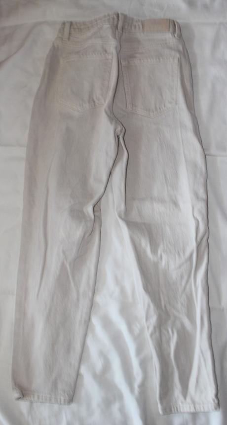 Ub148. moderní široké béžové rifle 14-16 let, amisu,34