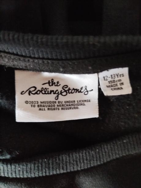 Mikina zn. the rolling stones vel.158, 158
