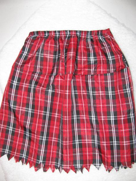 Kostým - sukně, červená karkulka apod., 