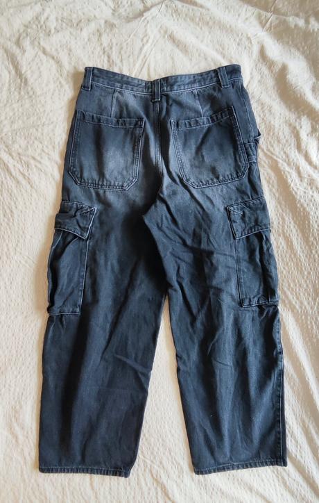 Chlapecké klučičí baggy rifle kalhoty vel. 38, pull&bear,38