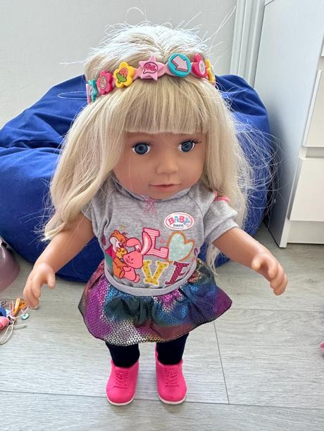 Zapf baby born starší sestřička + doplňky, 