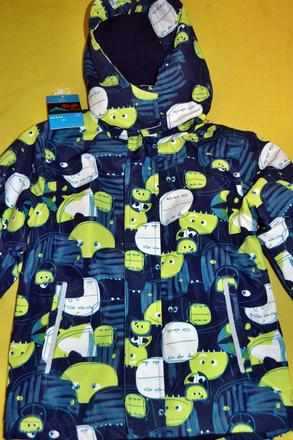 Jarní bunda kugo 110/116 s fleece uvnitř, kugo,110 / 116