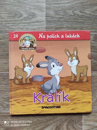 Kniha na poli a lukách králík,