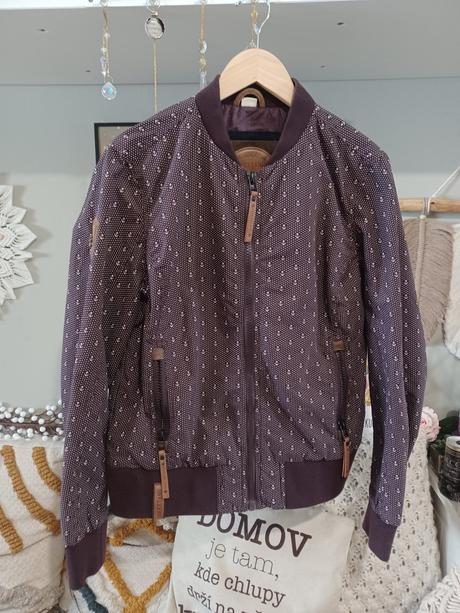 Kotvičková jarní bunda naketano, bomber, bombr, l