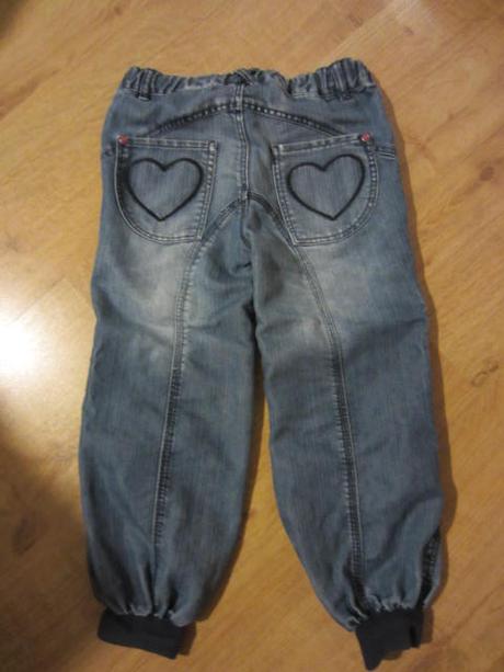 Srdíčkové džíny, rifle detroit, lindex,110