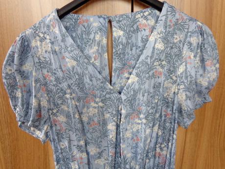 Krásné modrošedé letní šaty, next,s